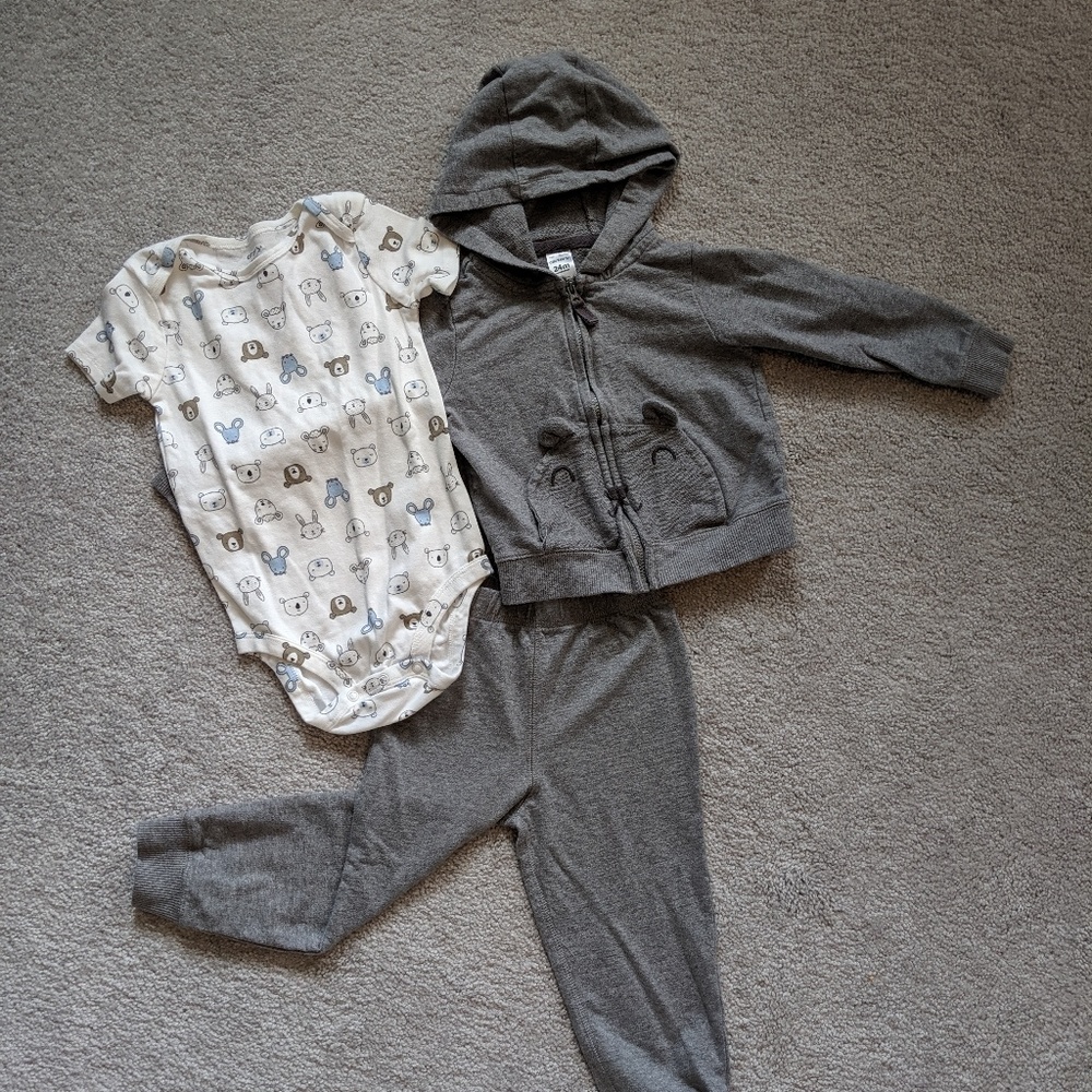 3pc bear set